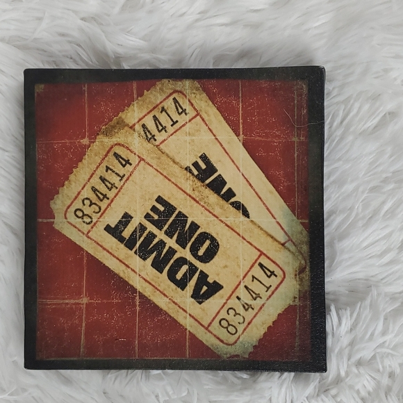 Wall Canvas Admit One Ticket Stubs - Picture 4 of 6